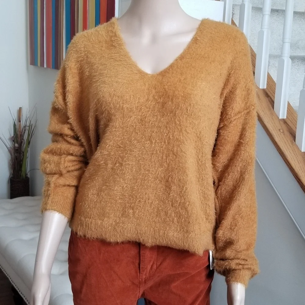 Free People | Princess V Neck Sweater